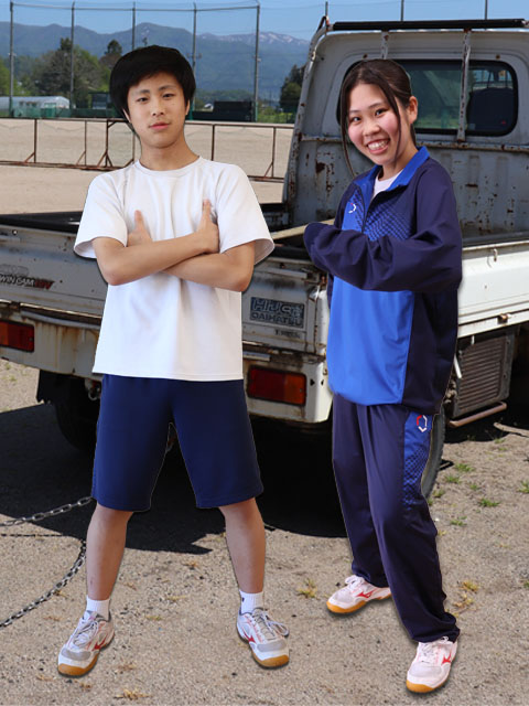 運動着写真